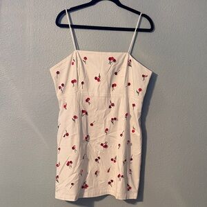 Anthropologie Cherry Dress